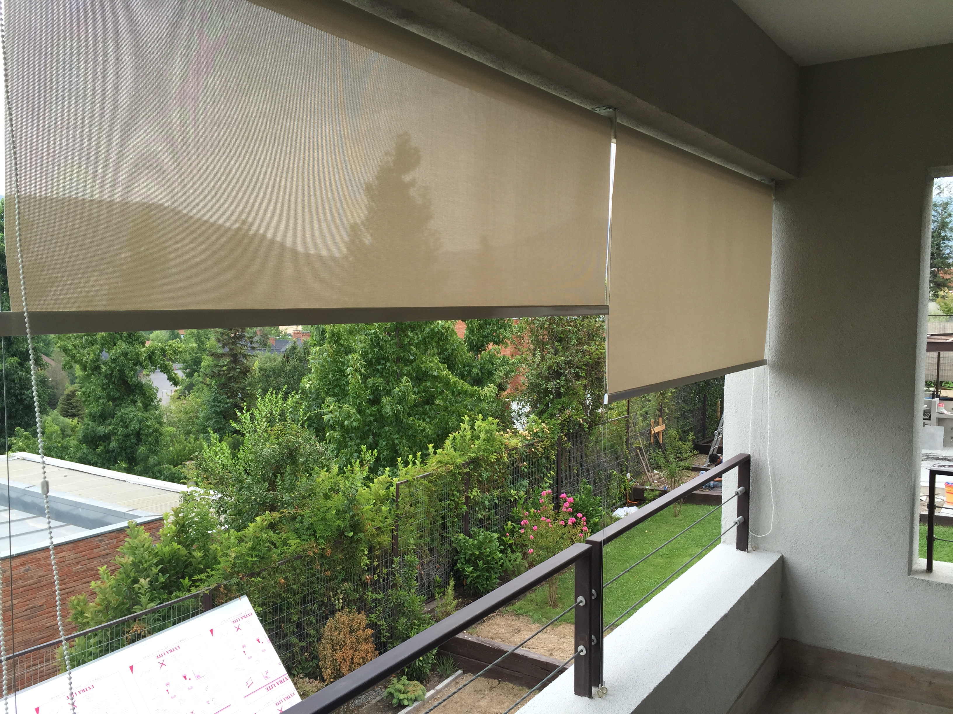 Cortinas Roller Terrazas